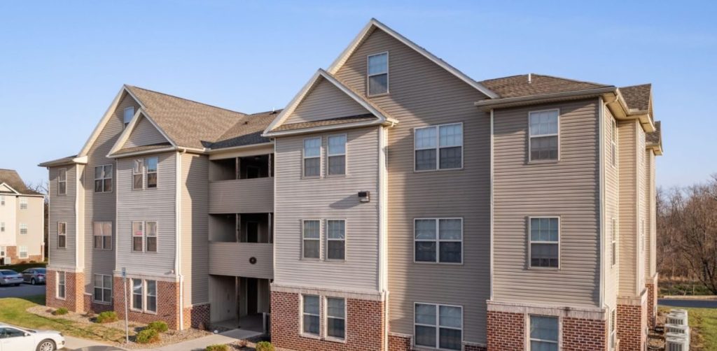 madison apartments exterior view