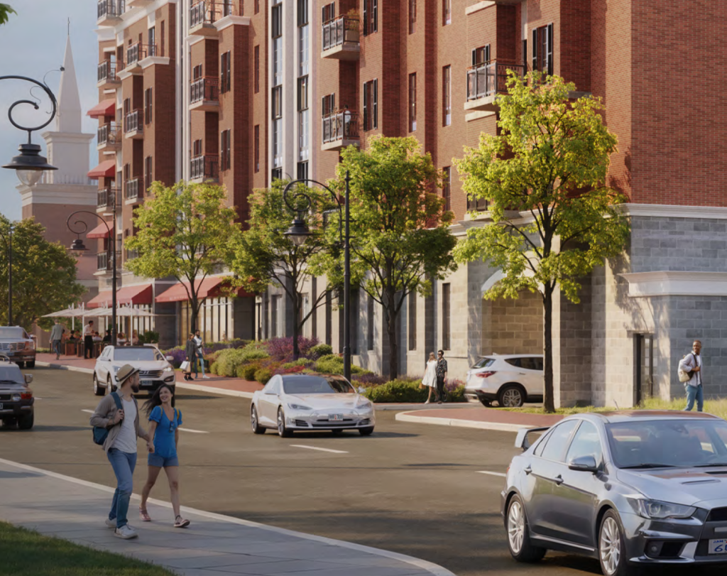 rendering of Harrisonburg Development